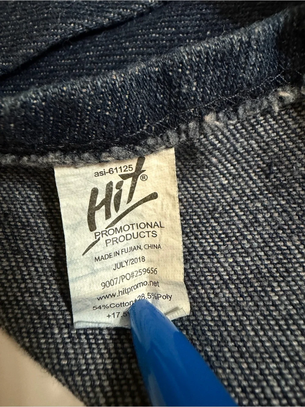 New Denim Apron 3 Pocket Front Adjustable Tie